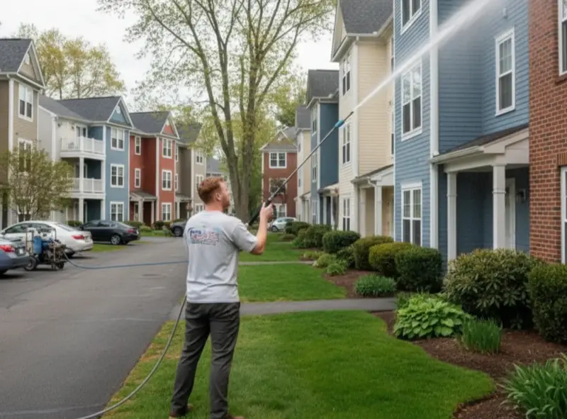 Professional apartment and condo power washing service