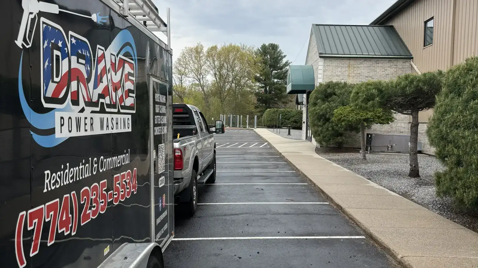 Drake Power Washing - Professional Parking Lot Cleaning