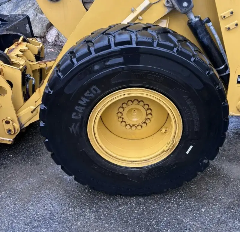 Heavy equipment after cleaning