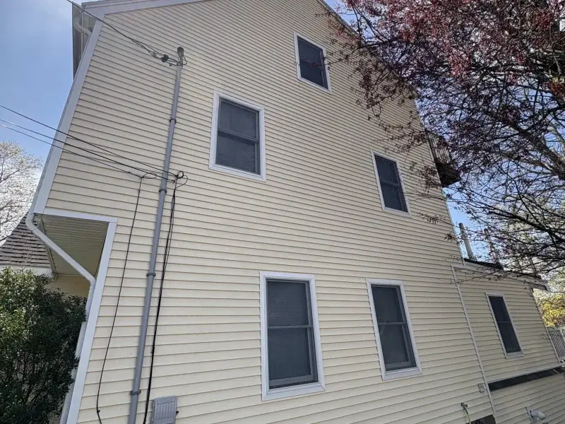 Residential home exterior cleaning