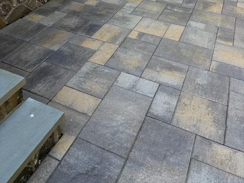 Patio cleaning completed in Blackstone Valley
